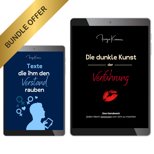 BUNDLE: Die dunkle Kunst der Verführung + Texte die ihm den Verstand rauben